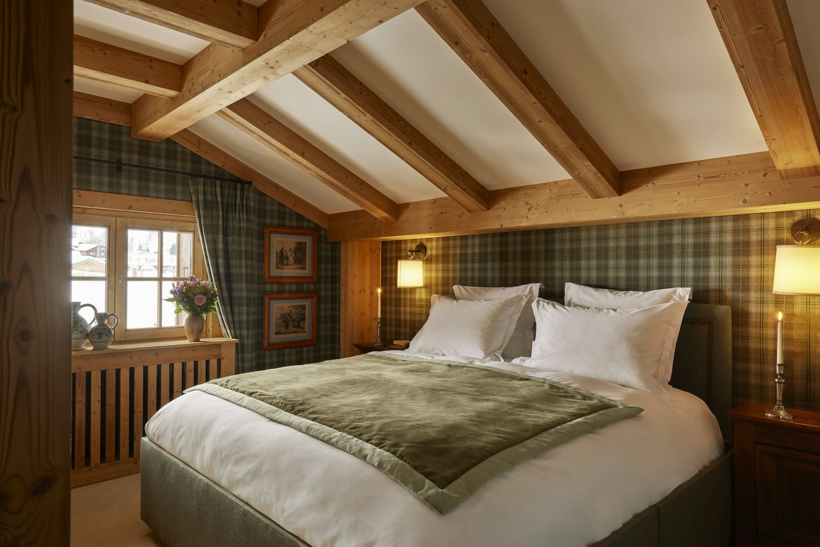 Chalet Schuss 的卧室