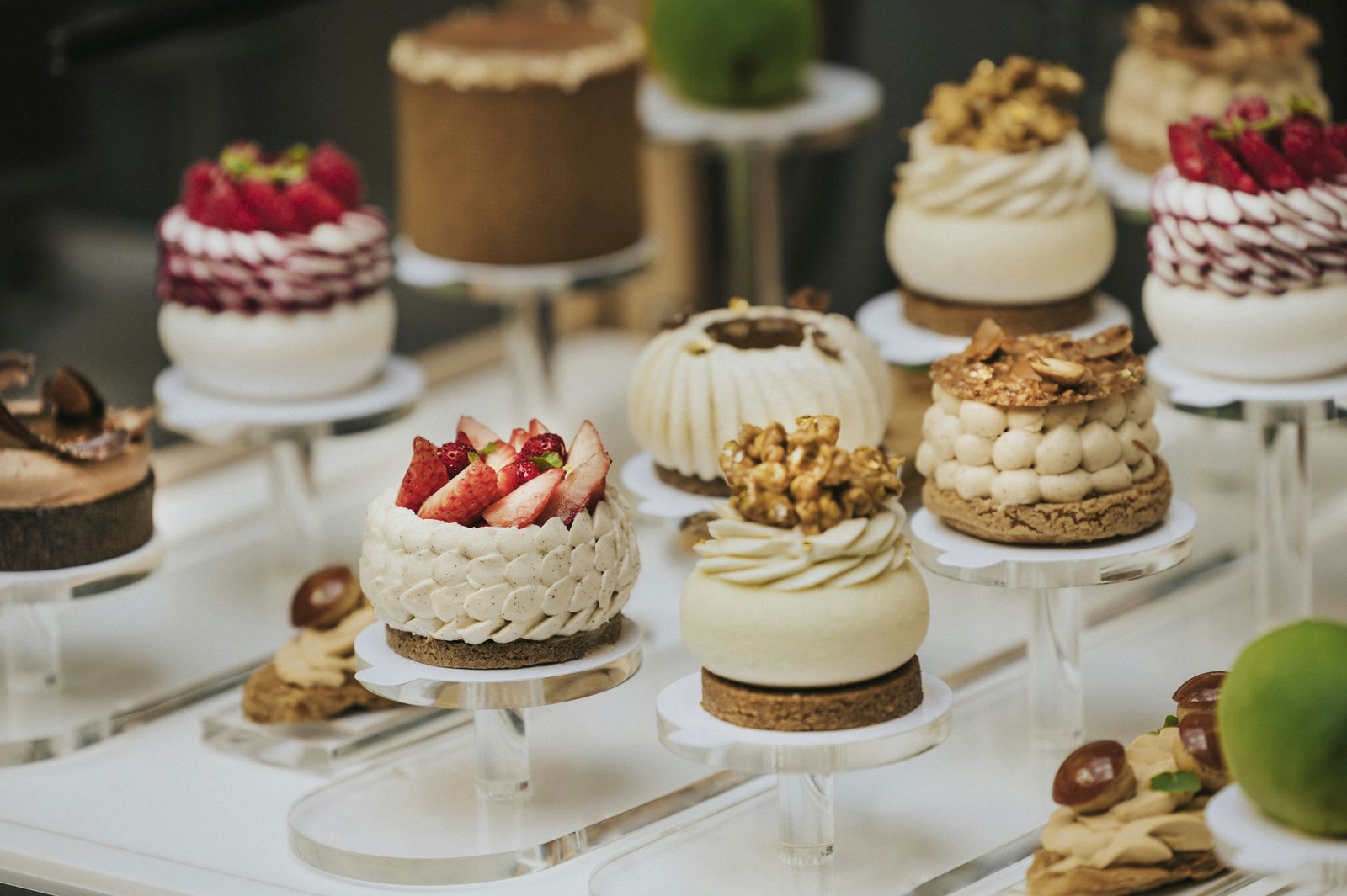The pastry counter — reason enough to take breakfast seriously here