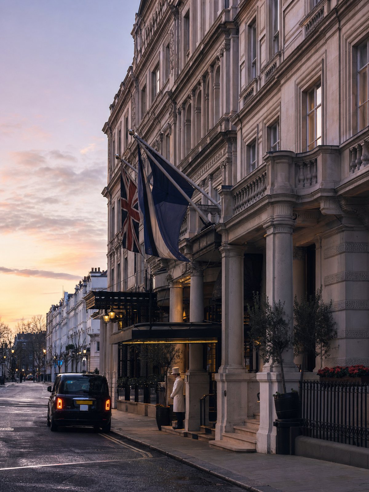 The Peninsula London（AI 示意图）
