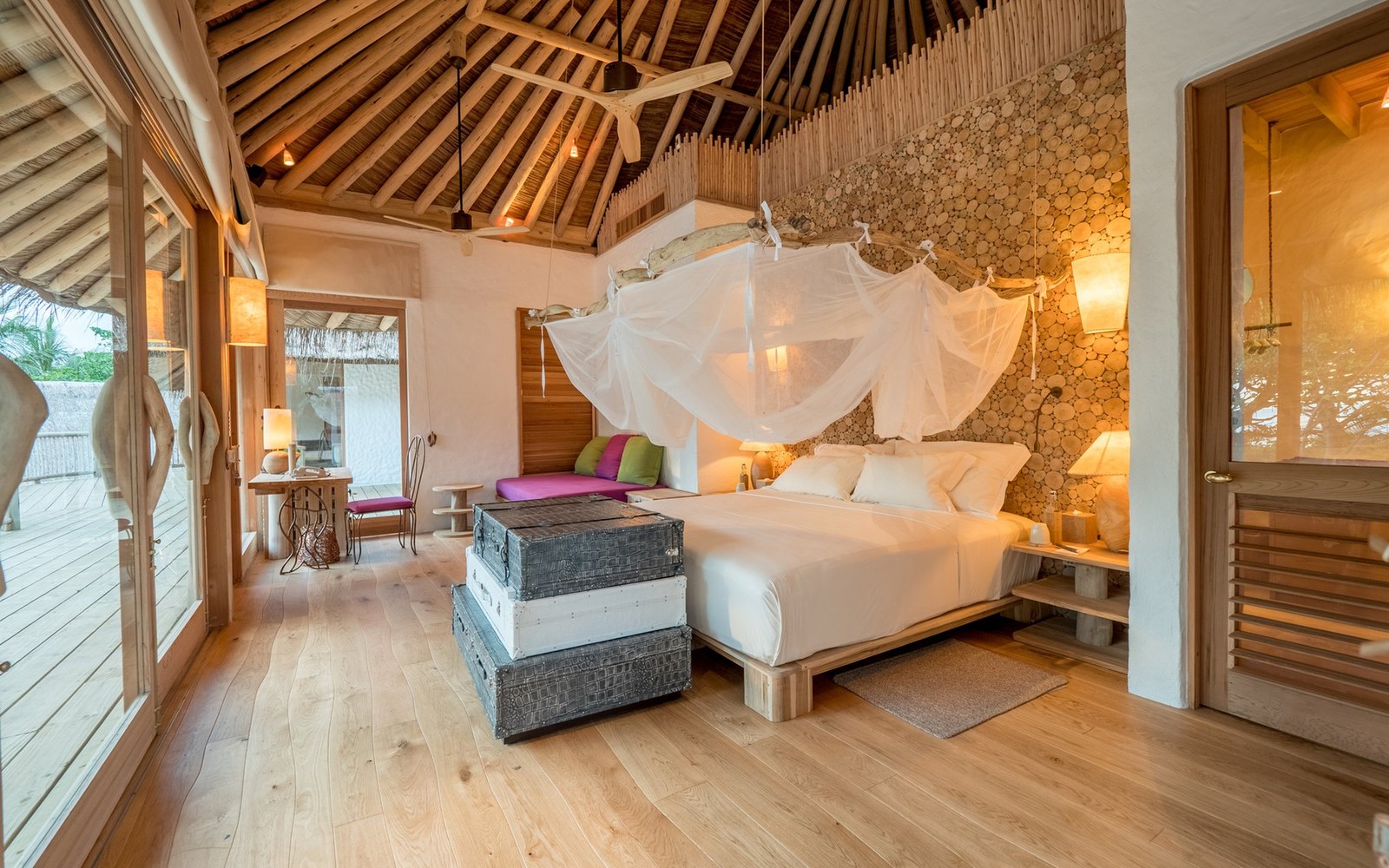 Soneva Fushi，Baa 环礁生物圈保护区（Guest room）