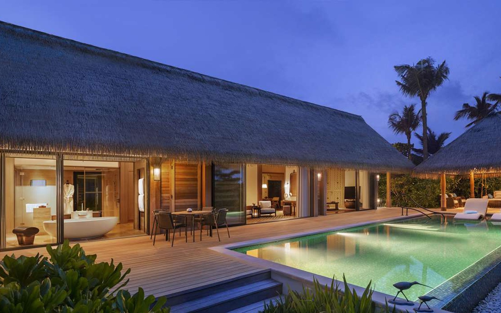 Waldorf Astoria Maldives Ithaafushi，三座私人岛（Guest room）